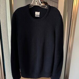 rag & bone Men's Navy Crewneck Sweater